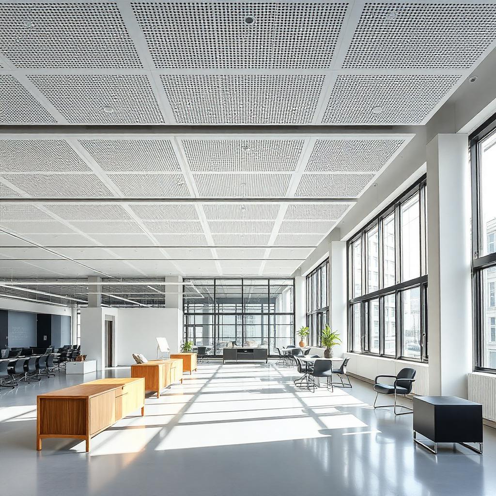 Modernes Open-Space-Büro in Berlin-Mitte
